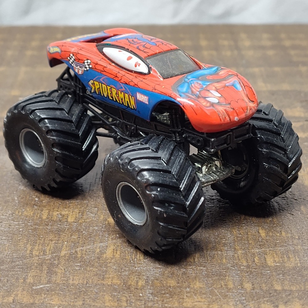 Hot Wheels Monster Jam 4X4 Truck SPIDERMAN Spider-man Marvel